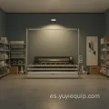 Máquina cortadora automática de polipasto de cortina Yuyi de 1,2 kW, controlada por PLC, tamaño efectivo de 3,2 m, 220 V, personalizable, garantía de 1 año